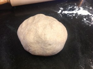 Whole wheat loaf: a smooth dough