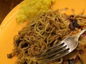 End-of-the-week pasta