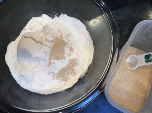 Flour and yeast