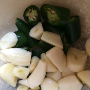 Garlic and chili